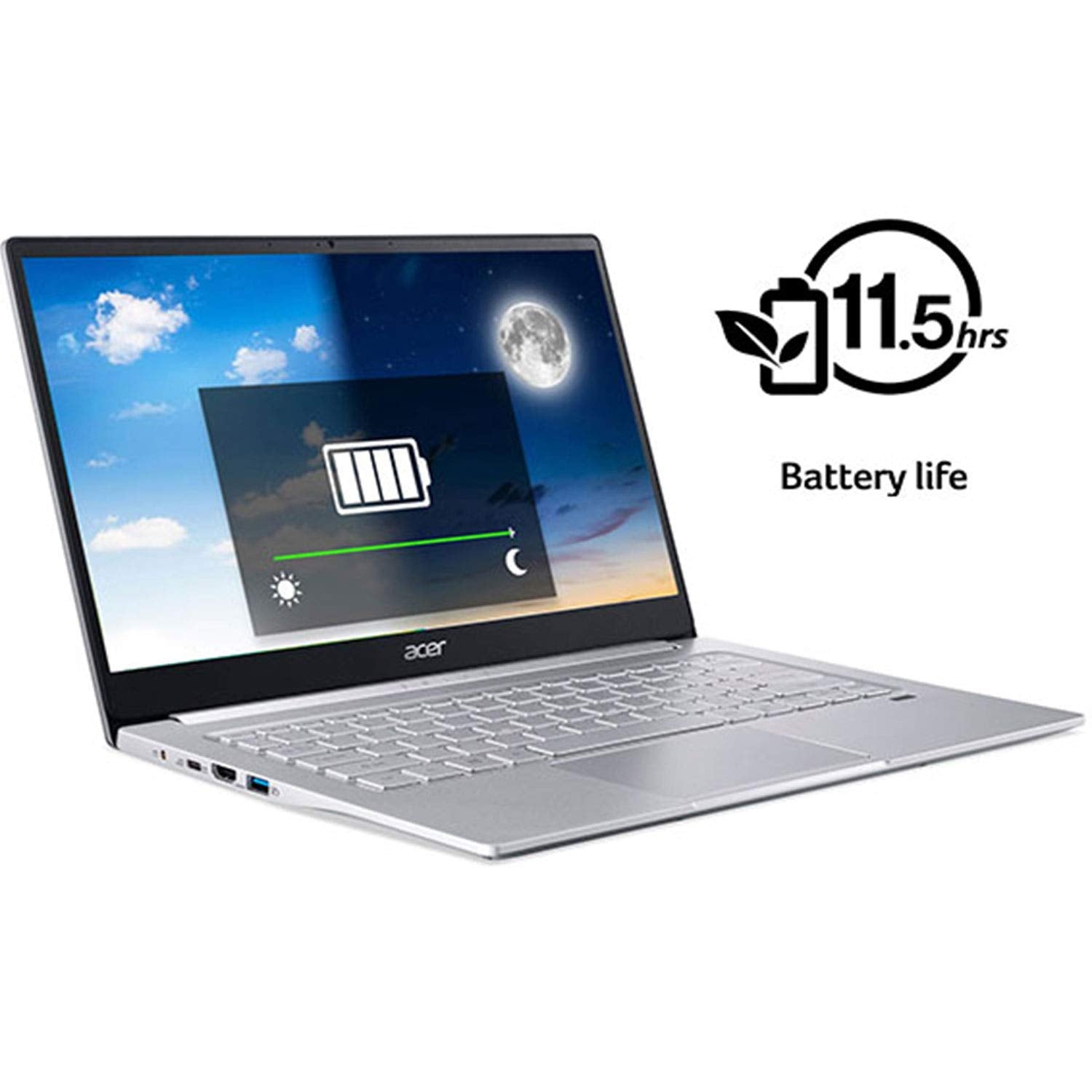 Acer Swift 3 Thin & Light Laptop, 14" Full HD IPS, AMD Ryzen 7 4700U Octa-Core (7975136887022)